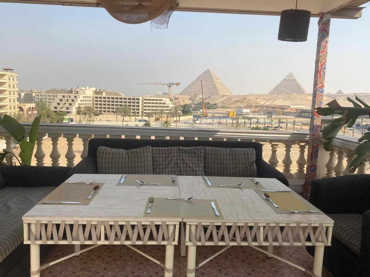 Al Fouad Pyramids View Hotell Kairo Exteriör bild