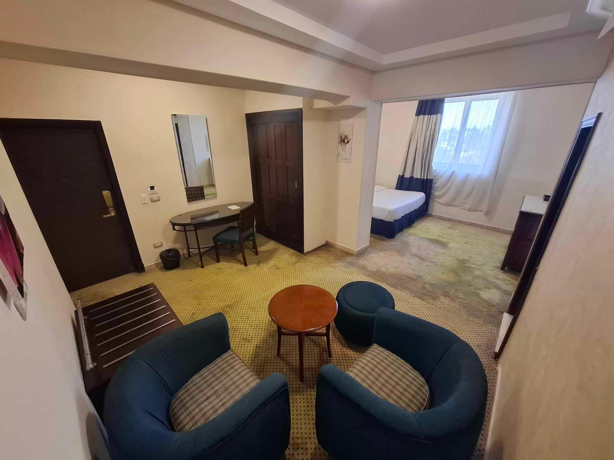 Al Fouad Pyramids View Hotell Kairo Exteriör bild